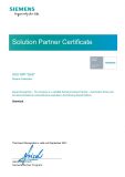 Сертификат партнера Siemens. Chemical