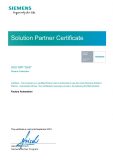 Сертификат партнера Siemens. Factory Automation