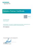 Сертификат партнера Siemens. PCS 7 Applications