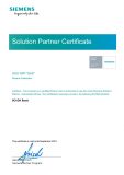 Сертификат партнера Siemens. SCADA Basis
