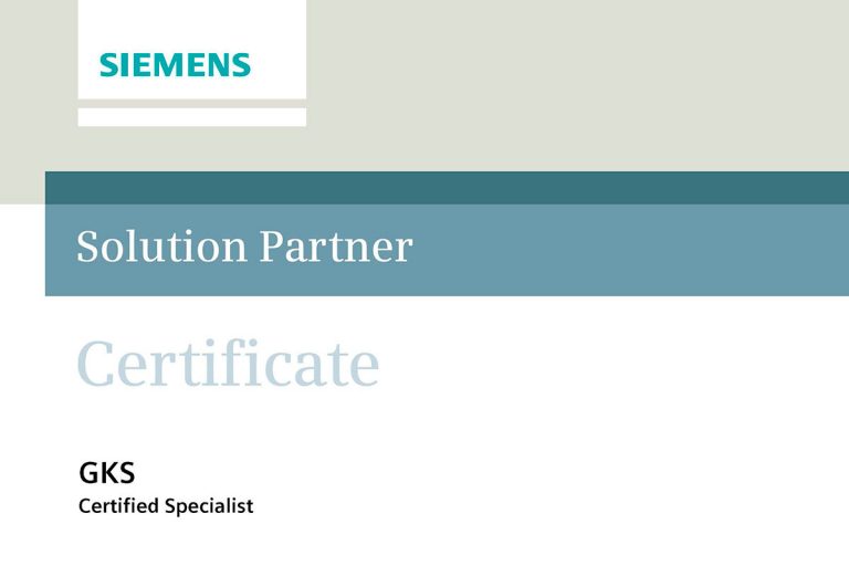Высокая оценка и доверие от «Siemens»